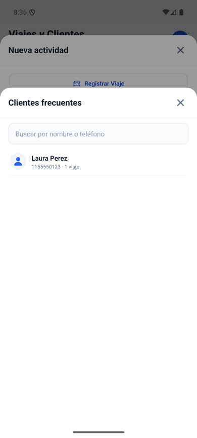 Lista de clientes frecuentes